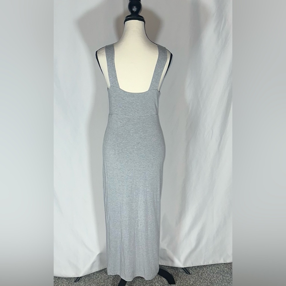 Athleta • Women’s Heather Gray Sleeveless Santorini Midi Dress Sz XS Casual - Picture 5 of 14